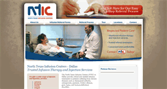 Desktop Screenshot of ntinfusioncenters.com
